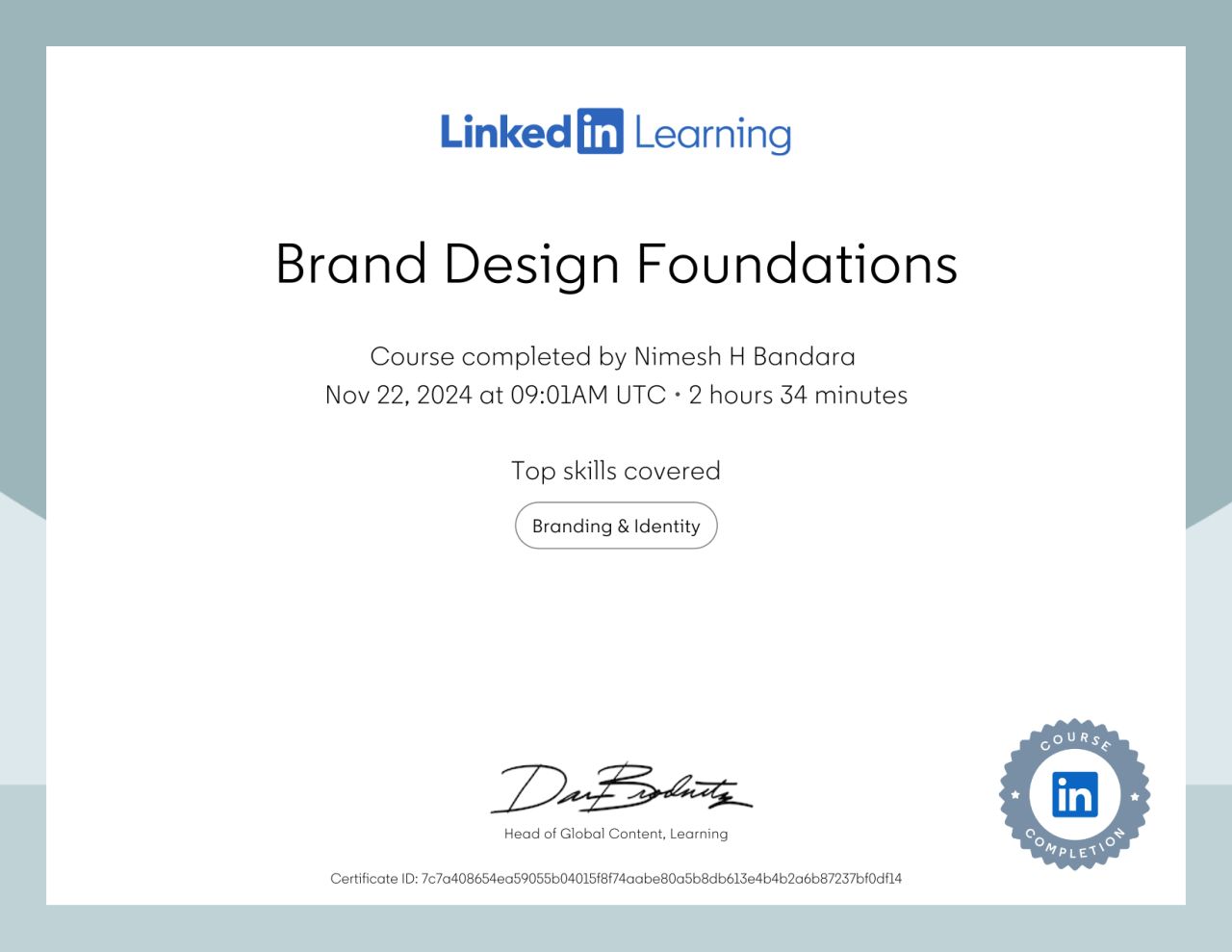 Certificate 12